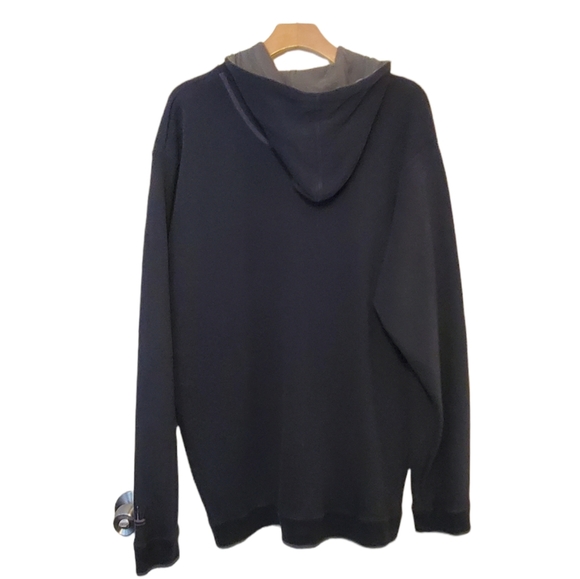 DADA SUPREME Large Grey/ Black Zip Up Hoodie - Picture 2 of 10